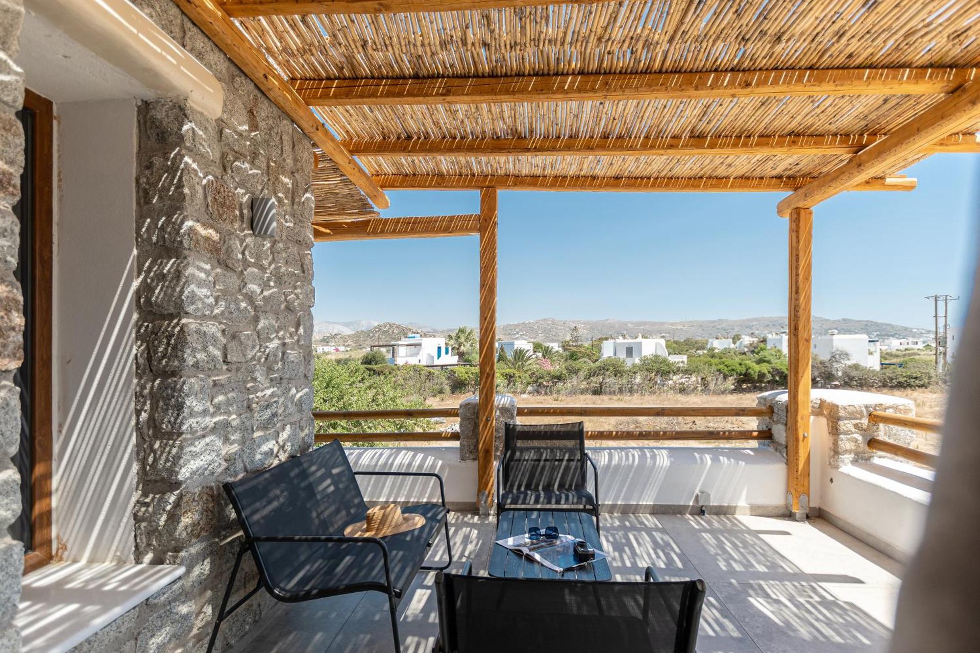 Naxos Beachwalk Villa Plaka Maragkas ภายนอก รูปภาพ