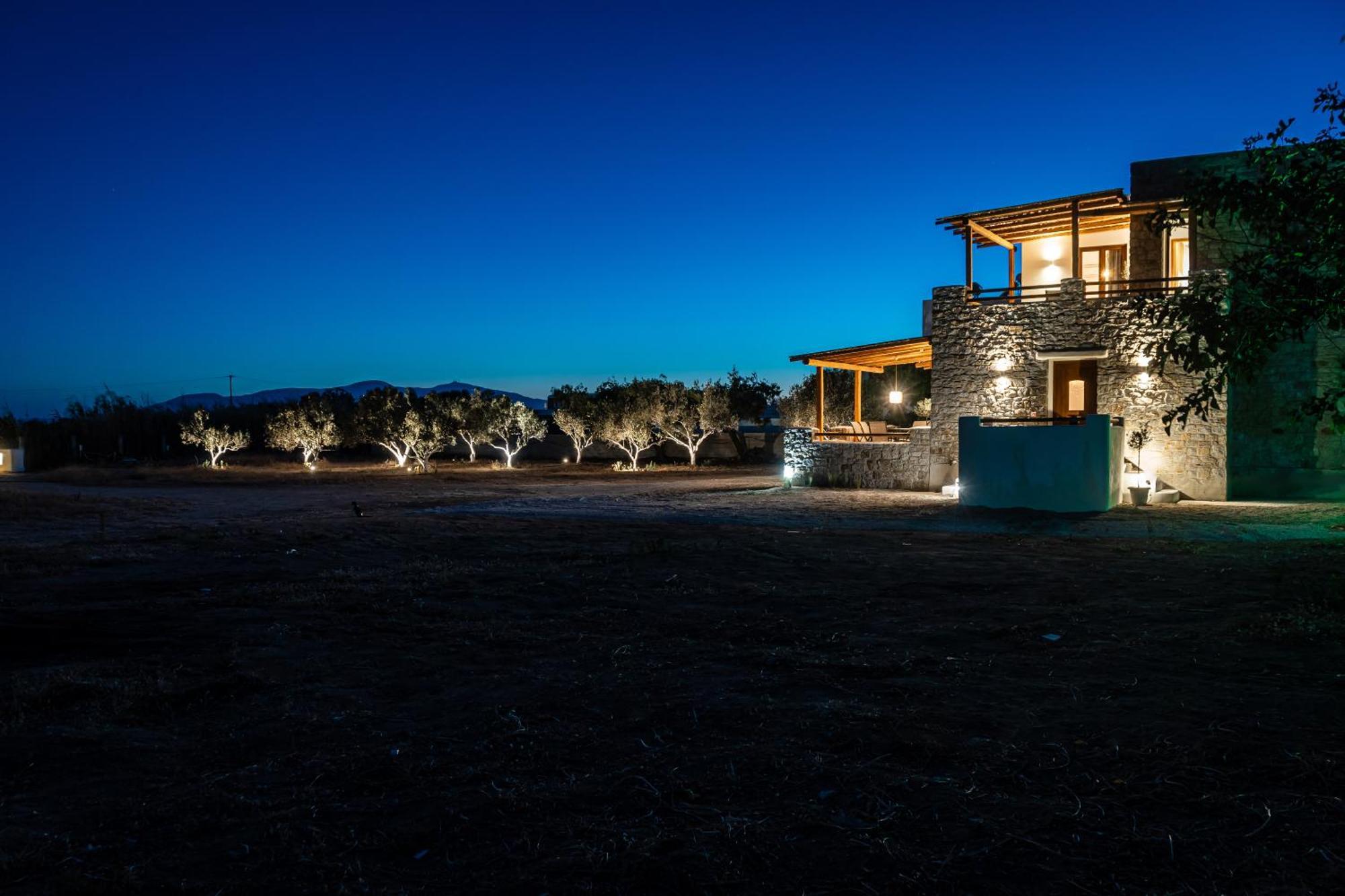 Naxos Beachwalk Villa Plaka Maragkas ภายนอก รูปภาพ