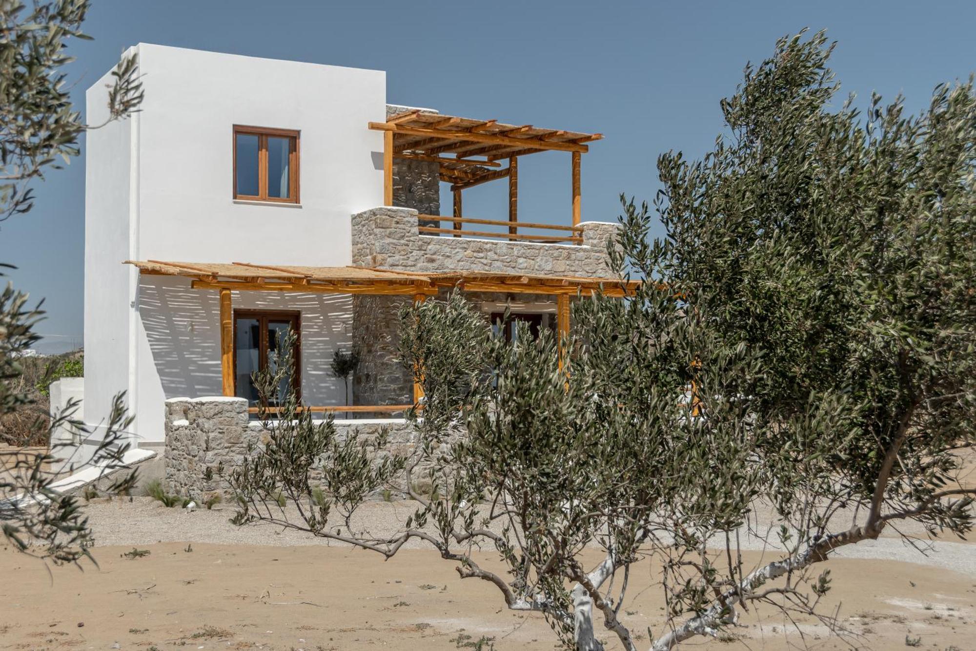 Naxos Beachwalk Villa Plaka Maragkas ภายนอก รูปภาพ
