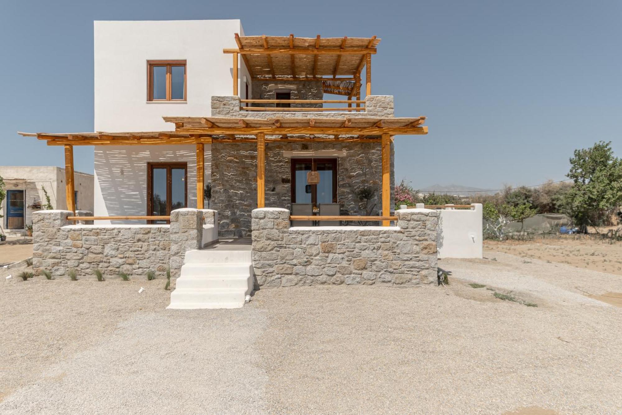 Naxos Beachwalk Villa Plaka Maragkas ภายนอก รูปภาพ