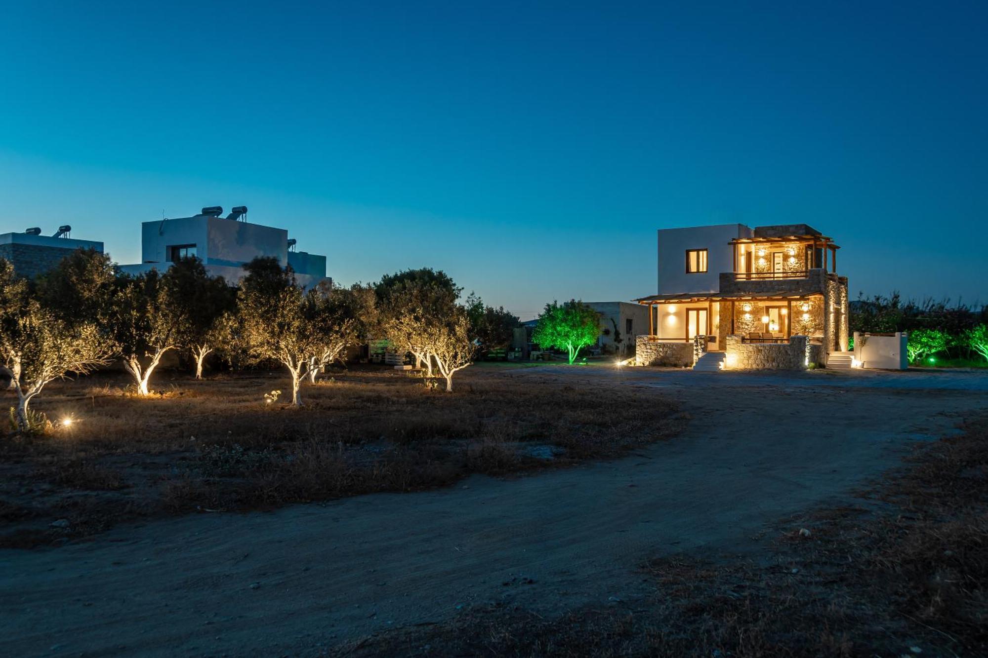 Naxos Beachwalk Villa Plaka Maragkas ภายนอก รูปภาพ