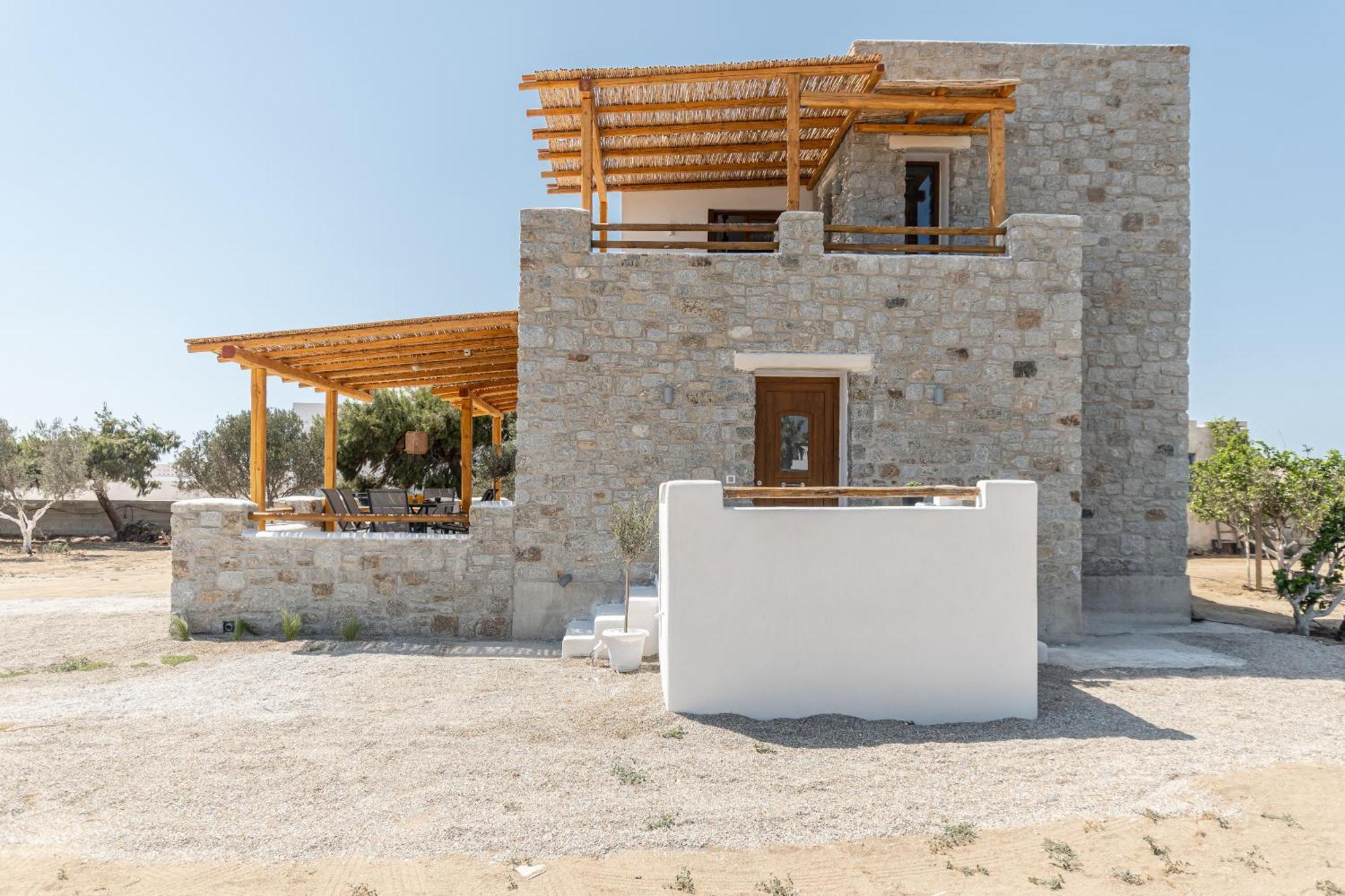 Naxos Beachwalk Villa Plaka Maragkas ภายนอก รูปภาพ