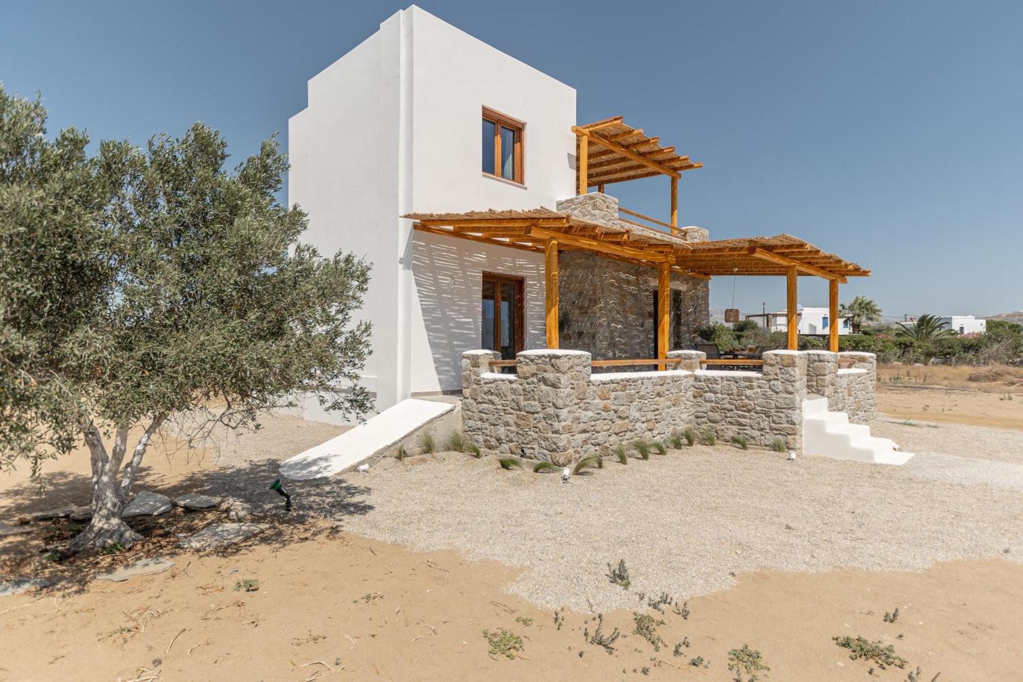 Naxos Beachwalk Villa Plaka Maragkas ภายนอก รูปภาพ