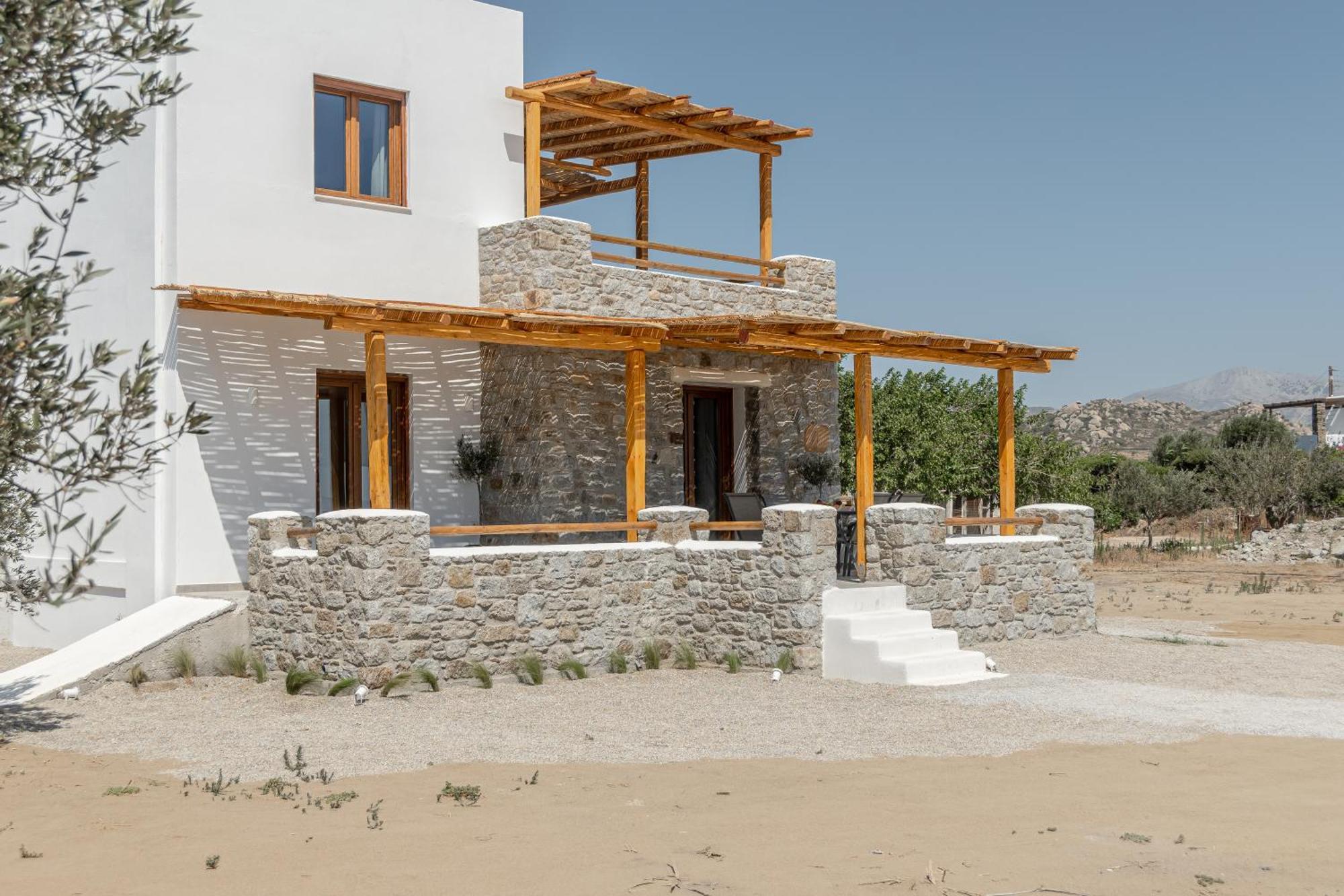 Naxos Beachwalk Villa Plaka Maragkas ภายนอก รูปภาพ