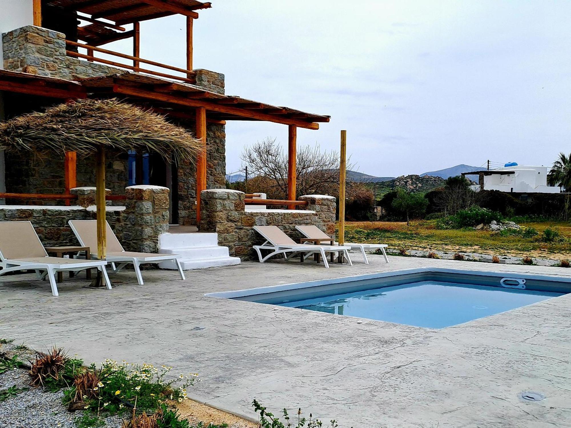 Naxos Beachwalk Villa Plaka Maragkas ภายนอก รูปภาพ
